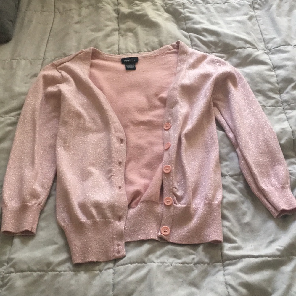 Pink Sparkly Sweater